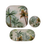 Panama Metal Assorted Tray Set of 3 by Ladelle