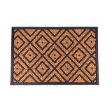 Panama Grid Coir & Rubber Door