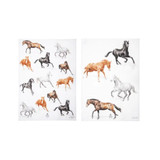 Horses By Charlotte 2pk Kitchen Towel by Ashdene Horses By Charlotte 2pk Kitchen Towel by Ashdene