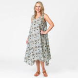 Eden Grey Dress by Floressents