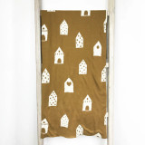 House Baby Blanket Mustard