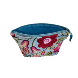 Rosa Blue Makeup Bag
