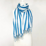 Striped Azure Sarong Striped Azure Sarong