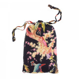 Paradise Diamond Black Kimono Robe