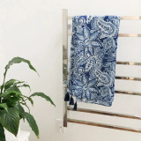 Paisley Blue Cotton Scarf