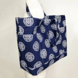 Persia Navy Tote Bag