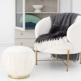 Black and Grey Wool Throw Black and Grey Wool Throw