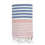 Sofia Turkish Towel Denim Pale Pink Sofia Turkish Towel Denim Pale Pink