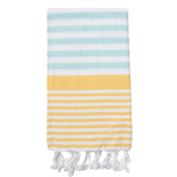 Sofia Turkish Towel Mint Yellow Sofia Turkish Towel Mint Yellow
