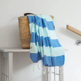 Santorini Towel Royal Blue Mint Santorini Towel Royal Blue Mint
