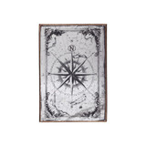 Compass Antique Look Wall Mirror Art by Linens and More