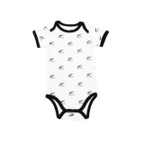 All Blacks Bodysuit Multi Logo White All Blacks Bodysuit Multi Logo White