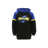 Hurricanes Super Rugby Kids Hoodie Black Blue Hurricanes Super Rugby Kids Hoodie Black Blue