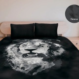 Majestic Lion 2 Ply Mink Blanket Queen/King Majestic Lion 2 Ply Mink Blanket Queen/King