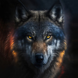 Wolf Fleece Blanket 180 x 200cm Wolf Fleece Blanket 180 x 200cm