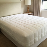 Commercial White Microfibre Boxed End Blanket