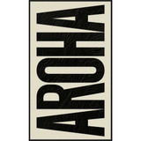 Aroha Black Frame by Linens and More