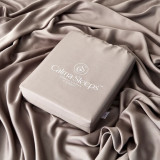 Grey Organic Bamboo Sheet Set By Calma Sleeps