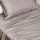 Grey Organic Bamboo Sheet Set By Calma Sleeps