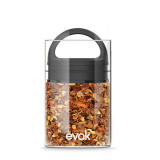 Evak Black Gloss Compact Handle Mini 177ml by Prepara