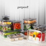 Latchlok Click Rectangular Container 680ml by Prepara