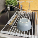Drying Rack & Cutlery Drainer by White Magic