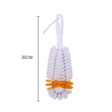Dual Bristle Vegetable & Fruit Washing Brush by White Magic