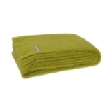 Windermere Mohair Throw -  Pesto