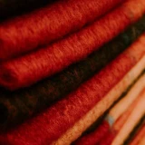 Windermere Mohair Throw -  Scarlet