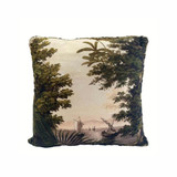 Villa Cotton Moss Cushion 40 x 40cm by Linens and More Villa Cotton Moss Cushion 40 x 40cm by Linens and More
