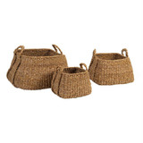 Seagrass Baskets Square Set of 3 by Linens and More