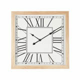 Marin Clock Natural Frame by Linens and More