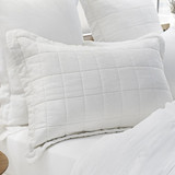Standard Pillow Sham - White