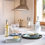 Nested Glacial 4 in 1 Serving Trays by Vigar