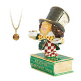 Mad Hatter - Cloisonné Collectible, Alice in Wonderland by Secrets From Hidden Treasures