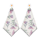 Florganic Hook With Suction & Microfibre Cloth 2pc by Vigar