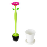 Flower Power White Toilet Set by Vigar