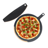 Eco Basics Pizza Paddle + Cutter Combo - Black