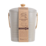 Eco Basics Compost Kitchen Waste Bin 4L - Granite