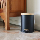 Eco Basics Rubbish Bin 5L - Black
