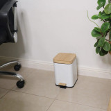 Eco Basics Rubbish Bin Square 3L - White