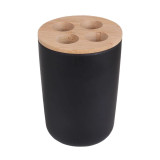 Eco Basics Toothbrush Caddy - Black