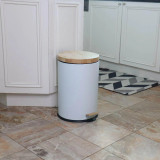 Eco Basics Rubbish Bin 20L - White