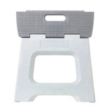 Zeroline Grey Foldable Stool 27cm by Vigar