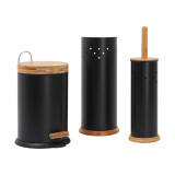 Eco Basics 3 in 1 Bathroom Set - Black