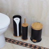 Eco Basics 3 in 1 Bathroom Set - Black