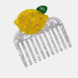 Stevie Small Hair Comb Lemon by Antigone