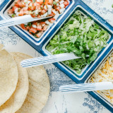 Coastal Stripe Taco Spoon by Prepara - Set of 2