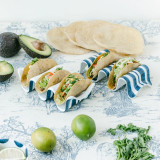 Coastal Stripe Multiple Taco Holder by Prepara