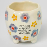 Mini Footed Planter - Stay Close by Natural Life